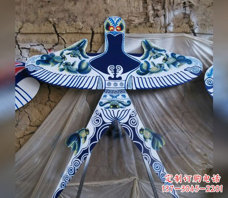 合肥不锈钢蜘蛛侠风筝雕塑的象征