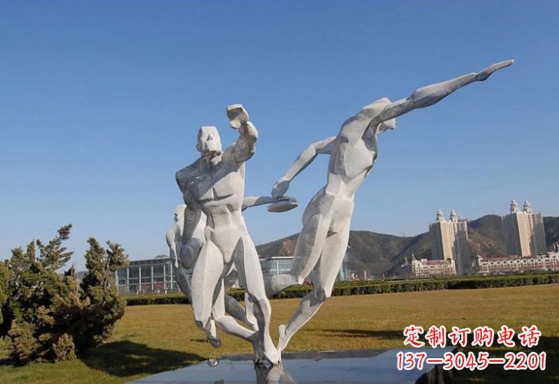 合肥不锈钢运动员雕塑一种艺术的象征