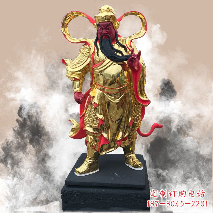 合肥彩绘关公佛像