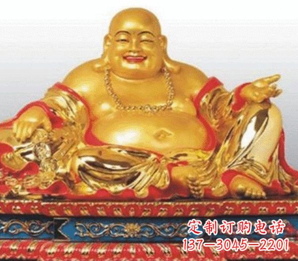 合肥弥勒佛铜雕的精美