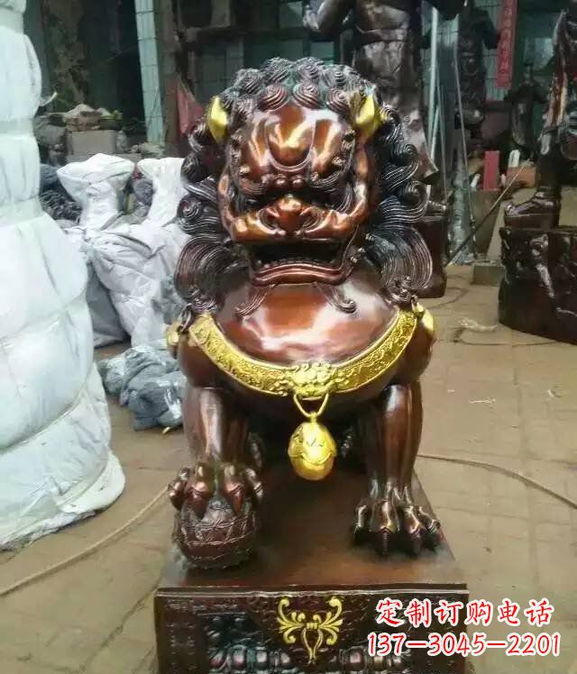 合肥狮子铜雕——一件传承着历史沉淀的艺术品