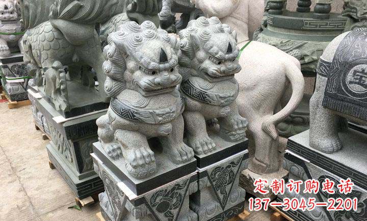 合肥瑞士狮子门口雕塑