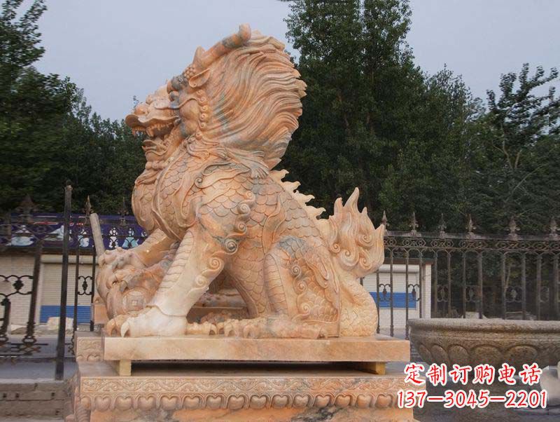 合肥麒麟门口镇宅石雕