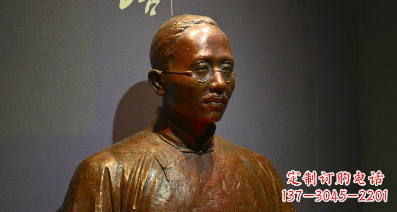 合肥蔡元培——一位传奇民族英雄的雕塑
