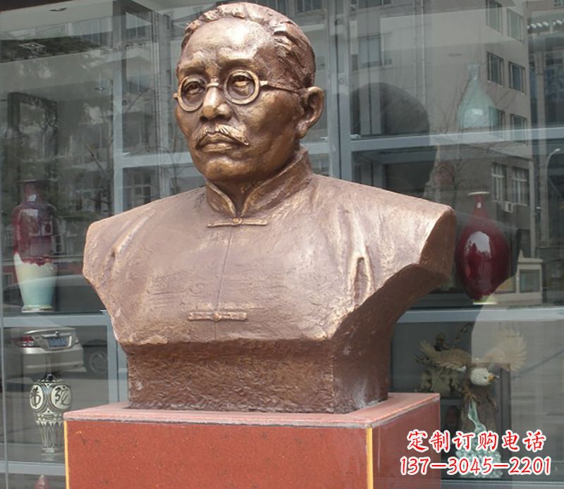 合肥蔡元培雕塑传承睿智的象征
