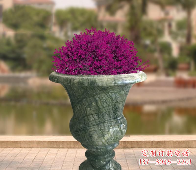 合肥白玉景观花盆雕塑让你的景观更加美观