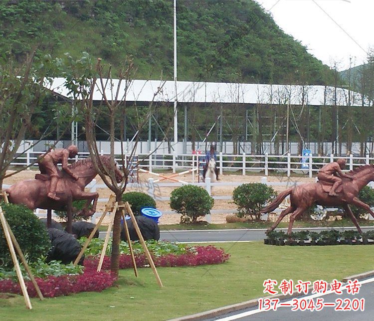 合肥雕塑艺术以马为主题的铜雕摆件
