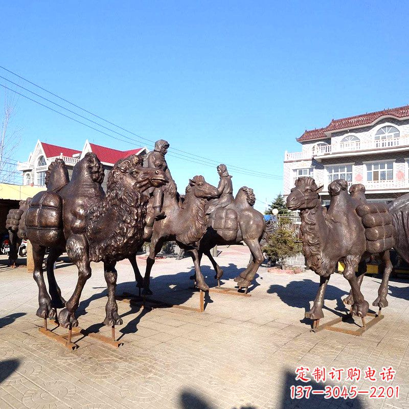 合肥茶马古道骆驼队
