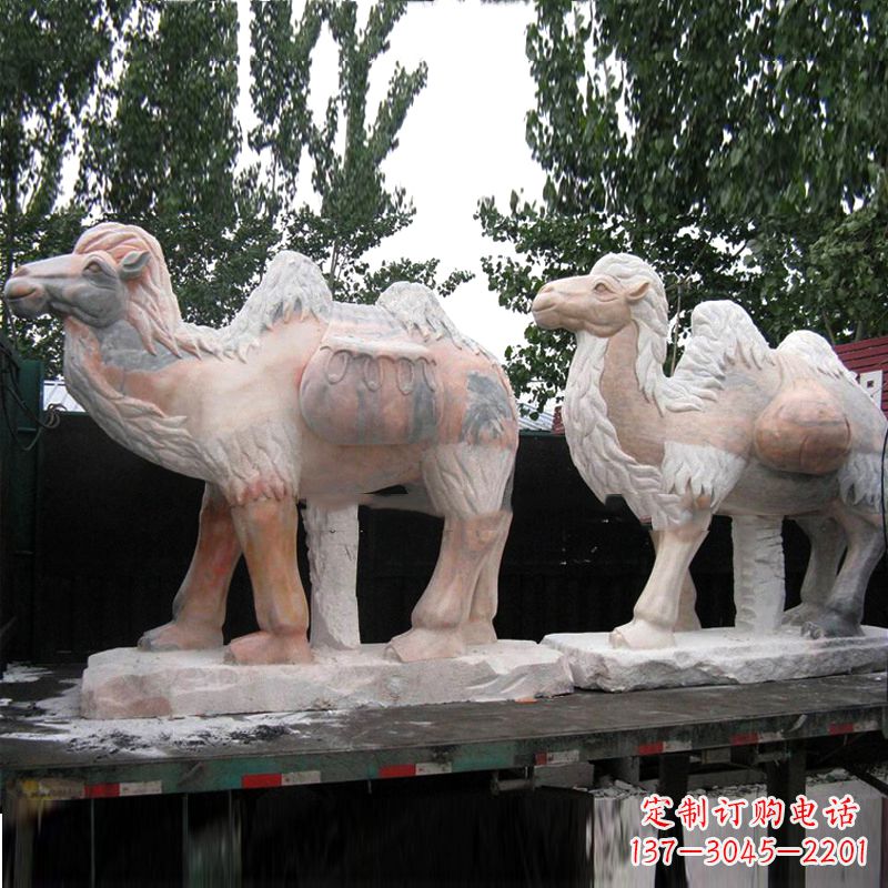 合肥骆驼雕塑——茶马古道的杰作