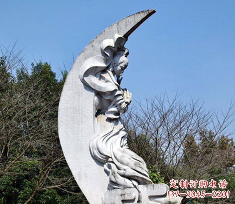 合肥嫦娥奔月传承中国传统文化的雕塑之美