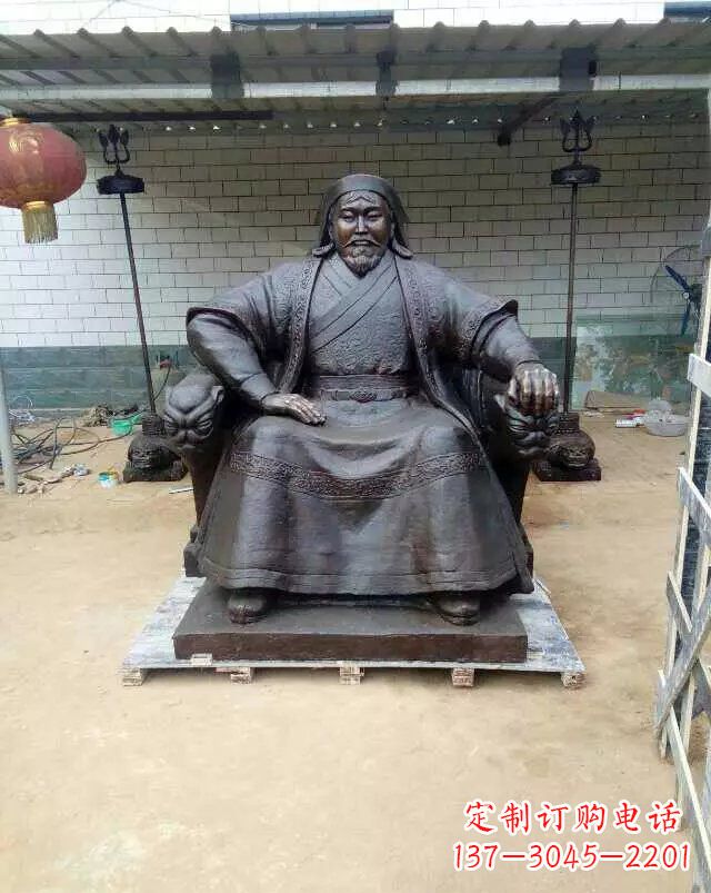 合肥成吉思汗永垂不朽的英雄