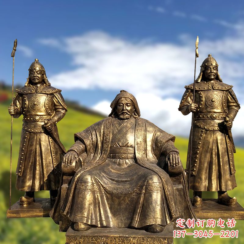 合肥成吉思汗一座永恒的纪念雕塑
