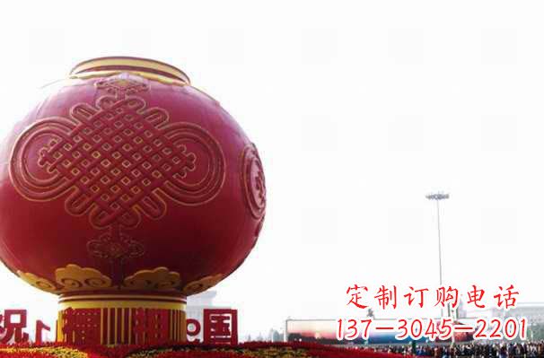 合肥不锈钢灯笼雕塑——美丽城市的艺术装饰