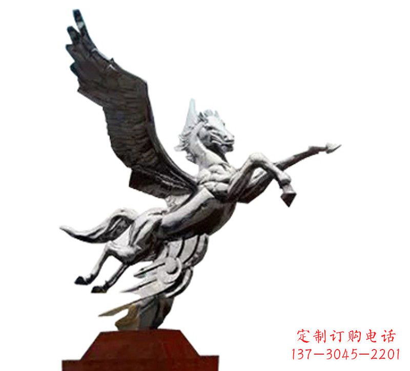 合肥马雕塑不锈钢雕塑的精美绝伦