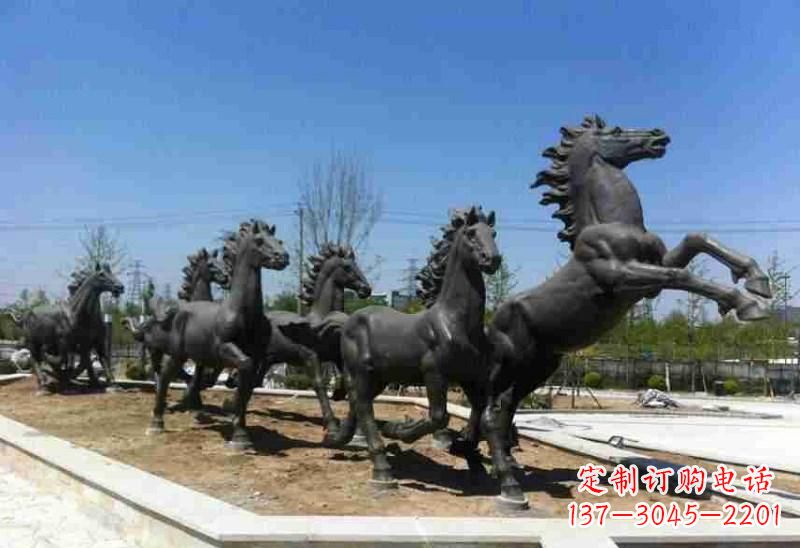 合肥铜马雕塑美观华贵的城市艺术
