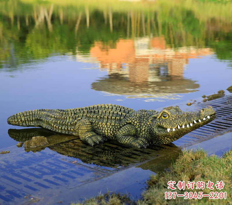 合肥玻璃钢水池雕塑——池塘水景的精美装饰