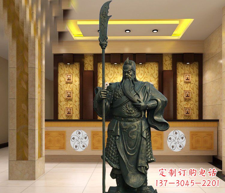 合肥关公雕塑——传承弘扬中华文化