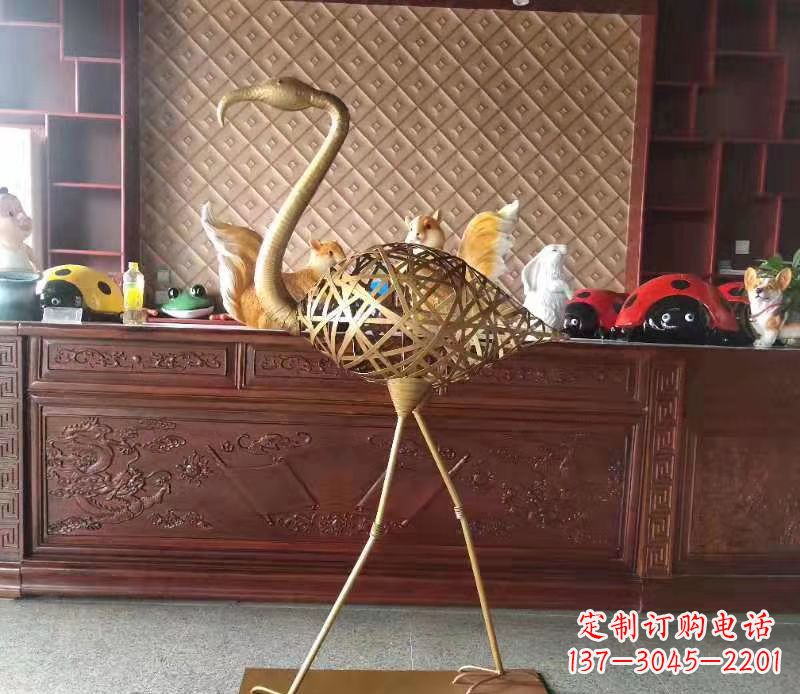 合肥火烈鸟雕塑精美绝伦
