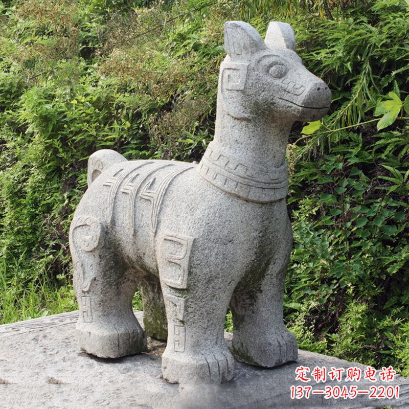 合肥抽象大理石生肖狗石雕摆件