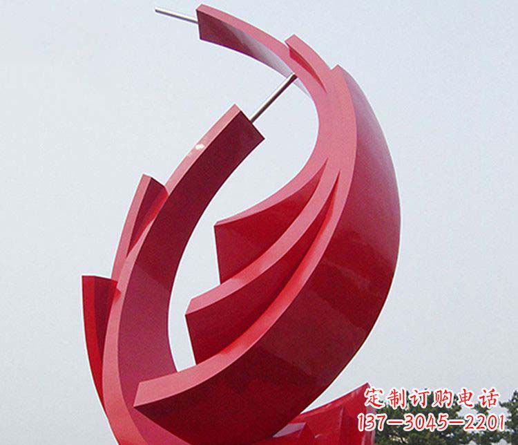 合肥不锈钢帆船雕塑象征着永恒的美丽