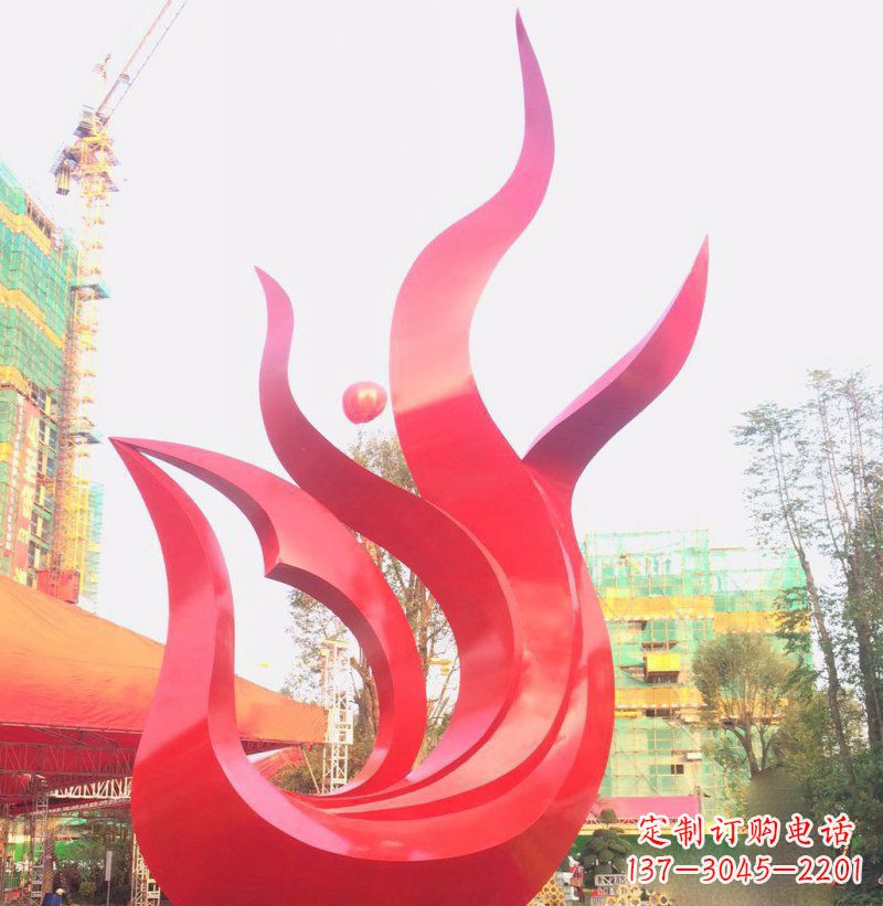 合肥凤凰雕塑一座传承着历史文化的艺术品