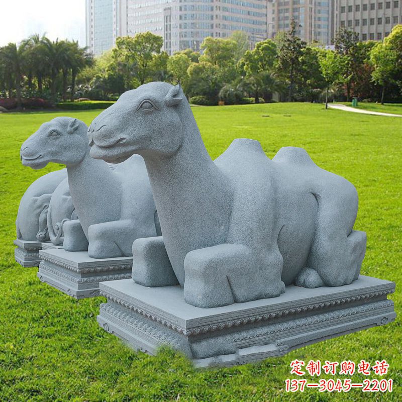 合肥抽象砂岩骆驼石雕