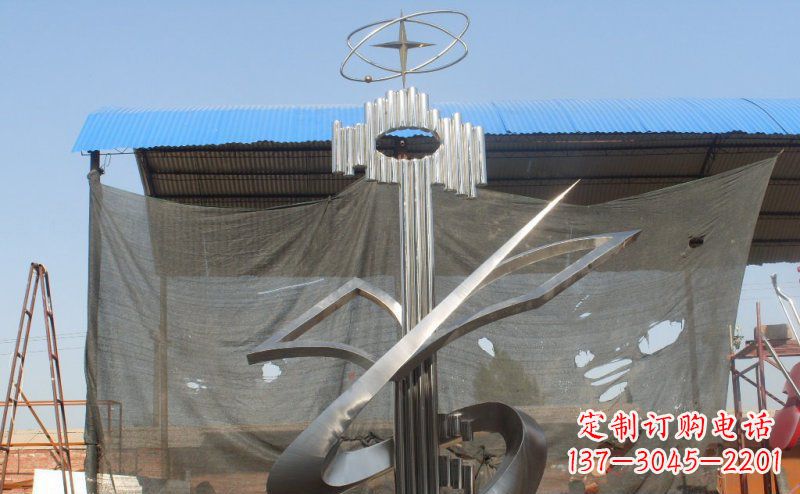 合肥引领校园文化的钥匙雕塑