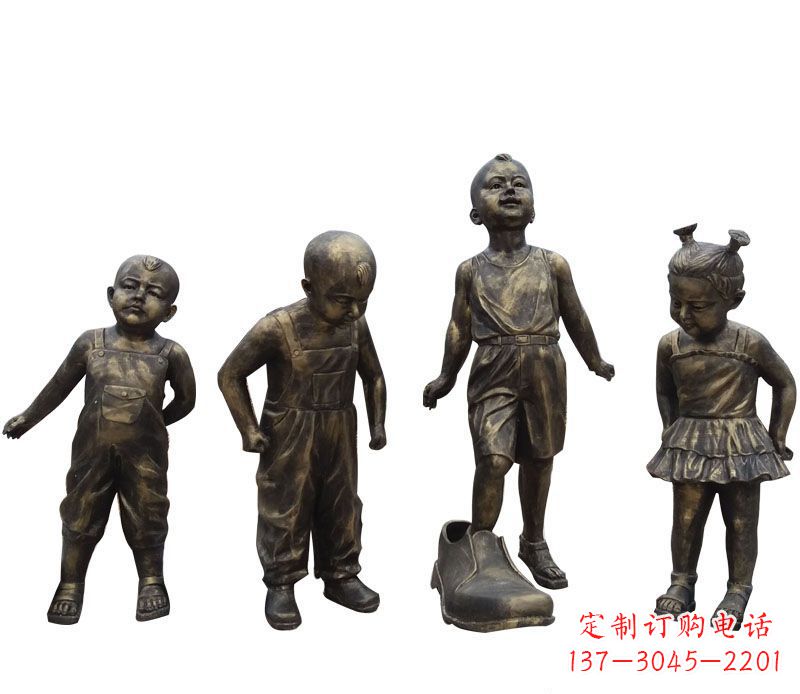 合肥儿童雕塑传承中国古代文化