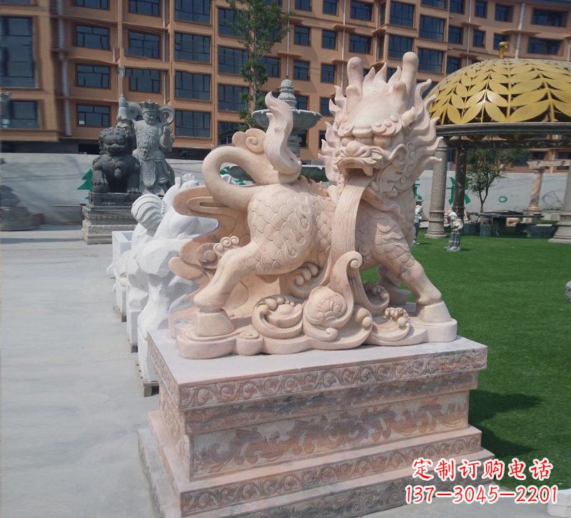 合肥传统石雕麒麟