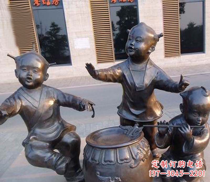 合肥儿童铜雕——传承精神家园的艺术瑰宝