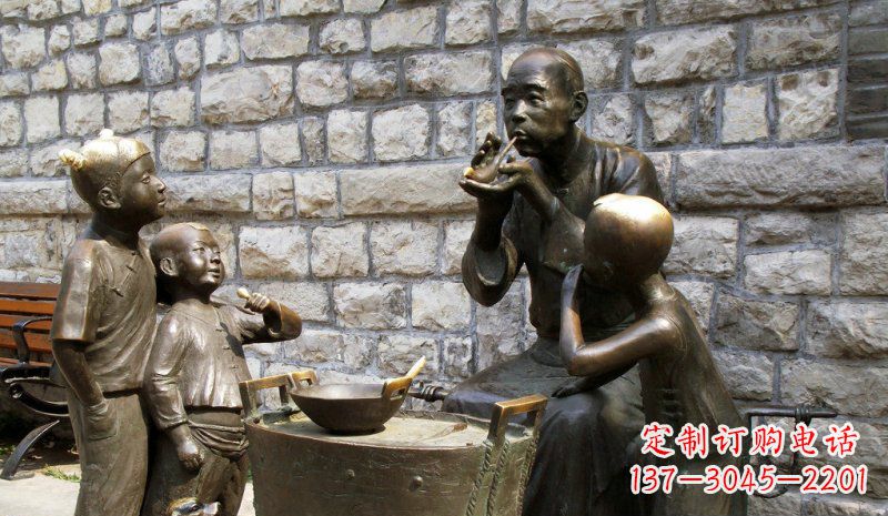 合肥糖果街的精美雕塑