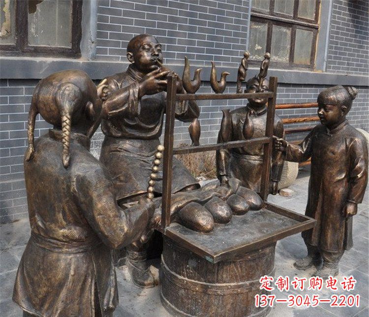 合肥糖人雕塑——街边温馨的小情调