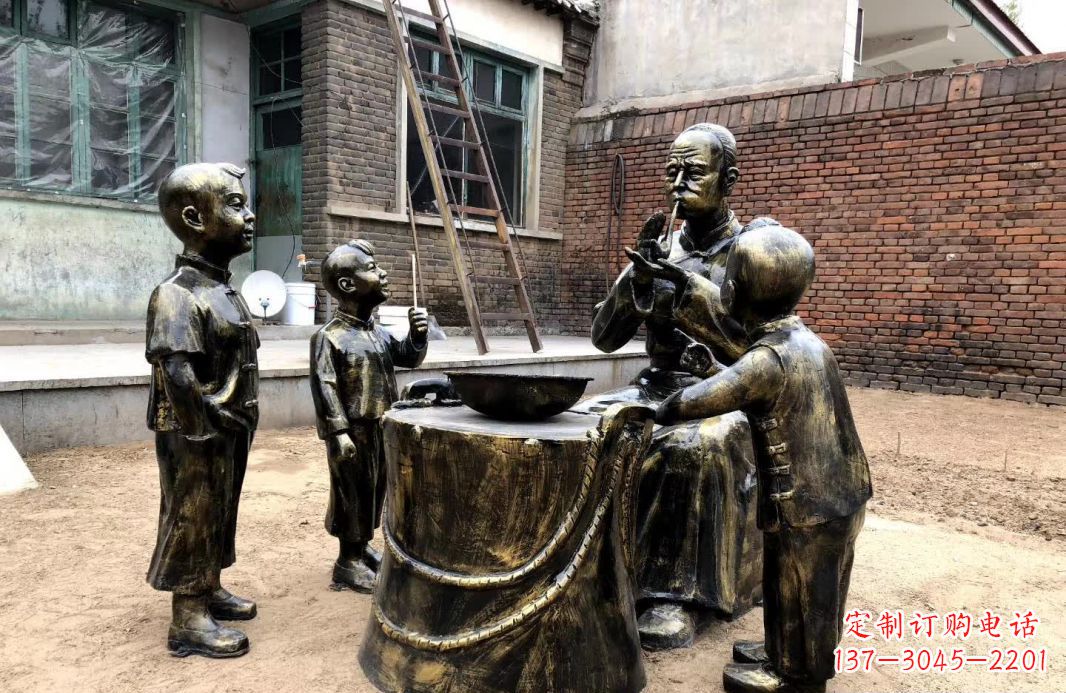 合肥糖人雕塑缅怀中国传统文化
