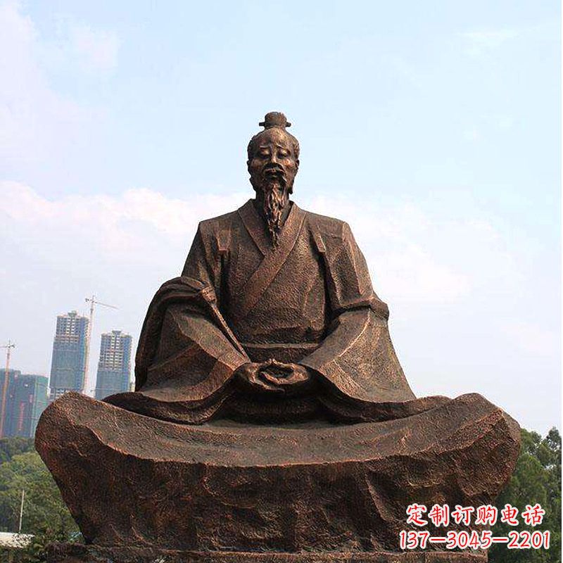 合肥葛洪雕塑传承历史、弘扬文化