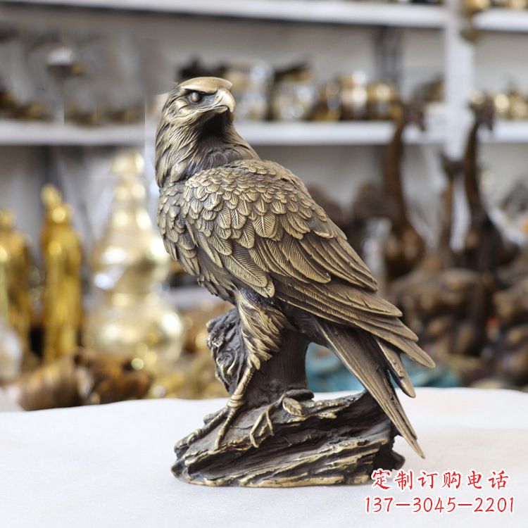 合肥纯铜老鹰雕塑