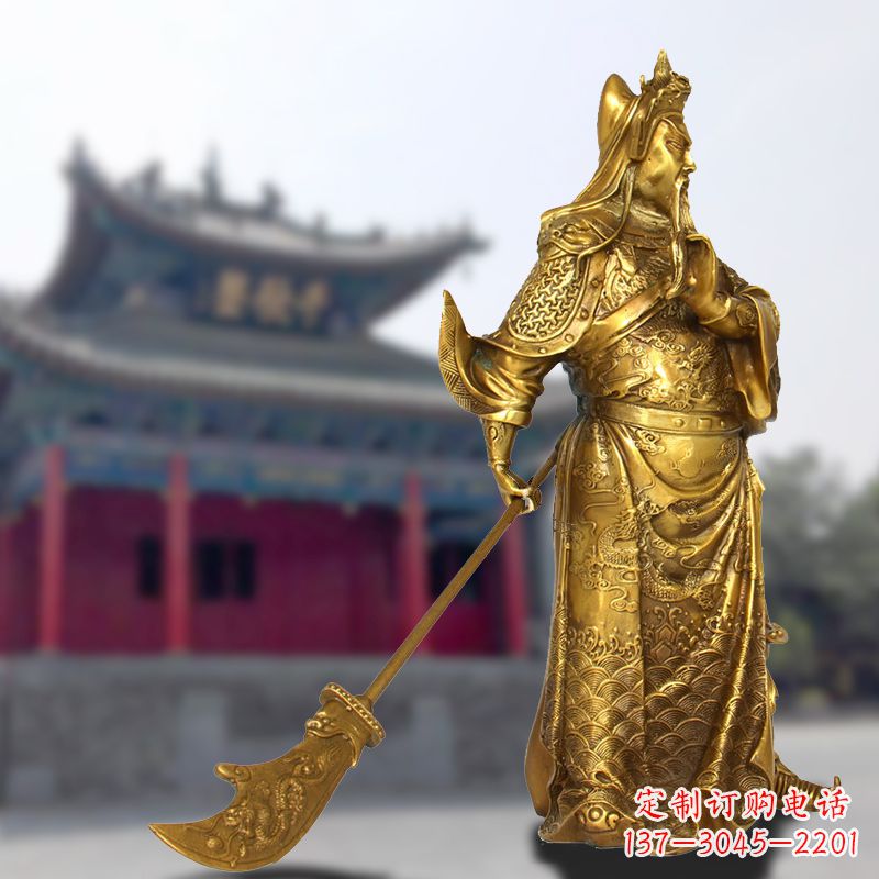 合肥铜雕关羽传承精神气质