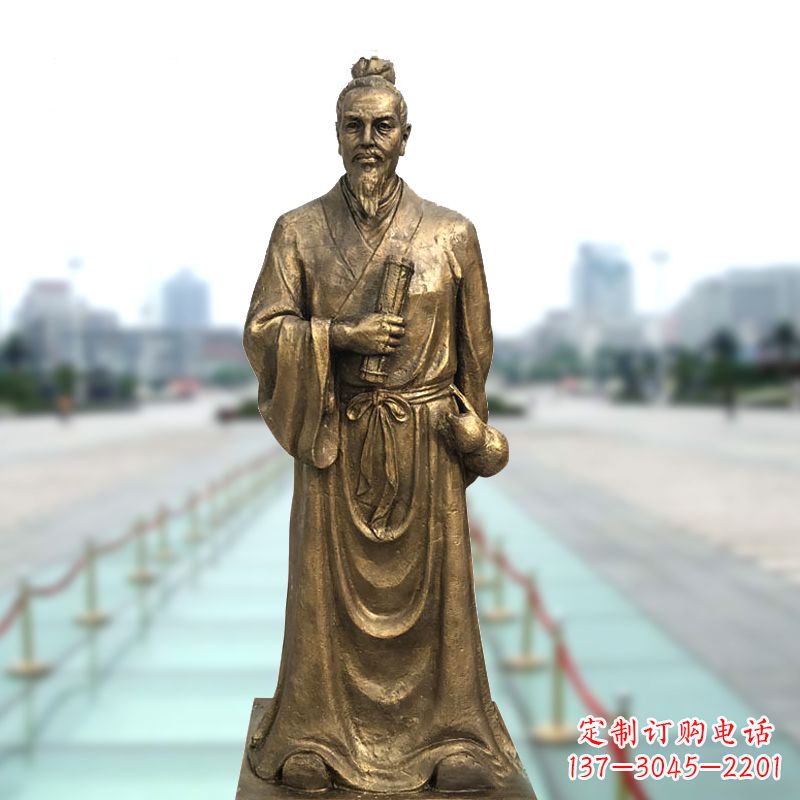 合肥铜雕艺术张仲景的精神实践