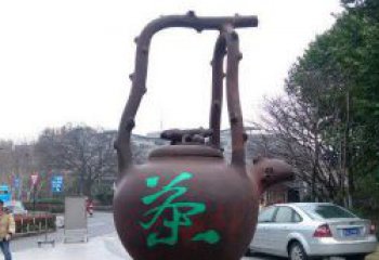 合肥茶壶雕塑——展现艺术精妙