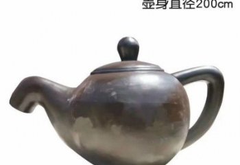 合肥青铜茶壶雕塑——彰显传统文化的艺术精髓