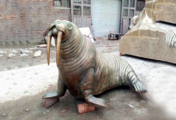 合肥纯铜海豹雕塑艺术的象征