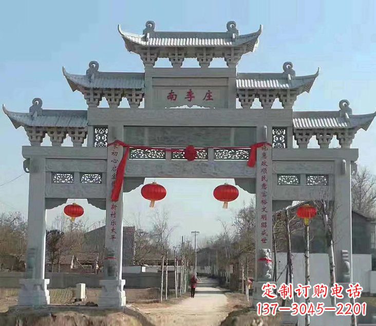 合肥祠堂石牌坊雕塑艺术精粹