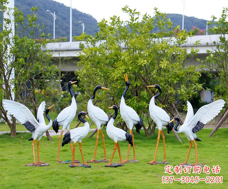合肥仙鹤雕塑传承中国文化精髓