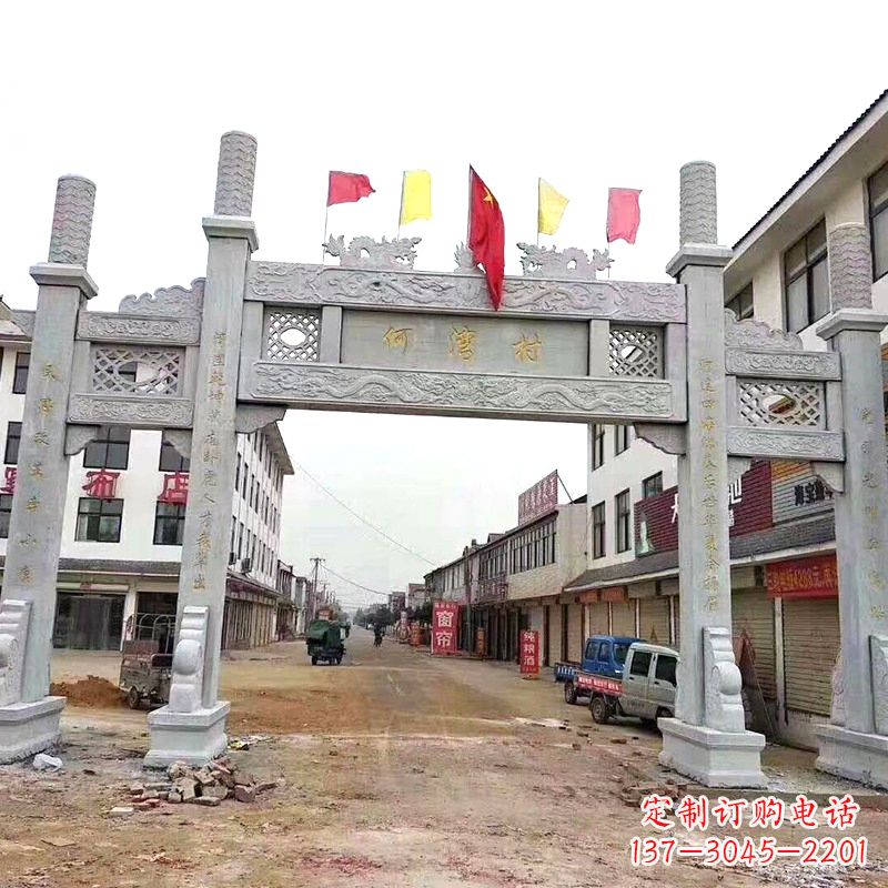 合肥传统文化的珍贵遗产——牌坊雕塑