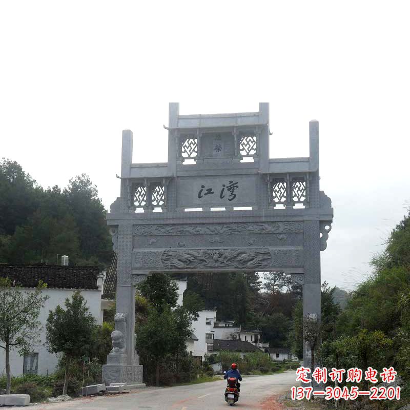 合肥精美石牌坊雕塑——传承中国古典文化