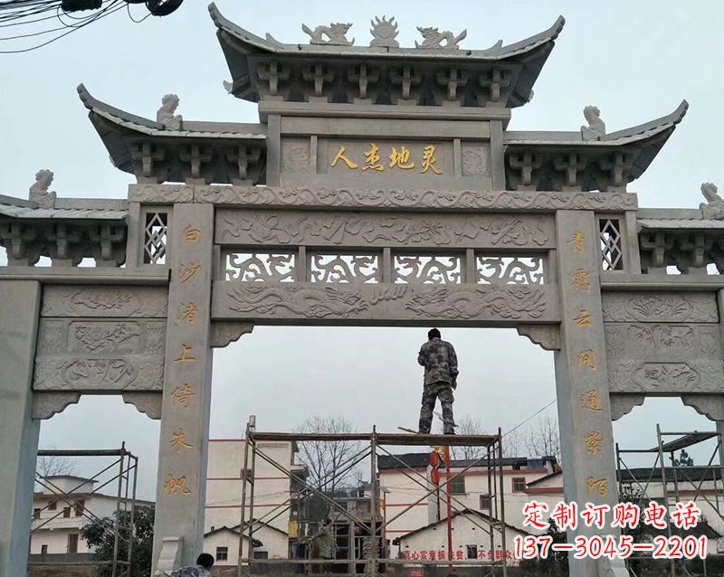 合肥牌坊雕塑