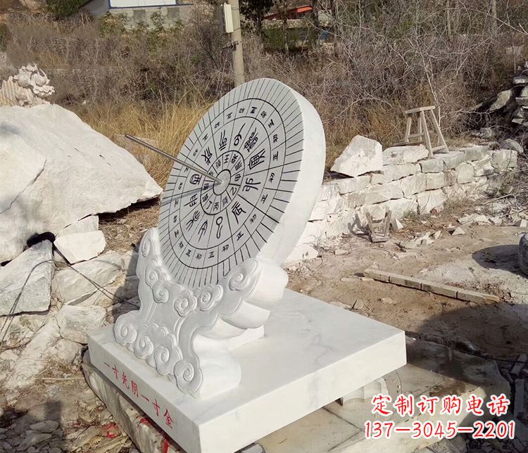 合肥传承古老文化——日晷雕塑