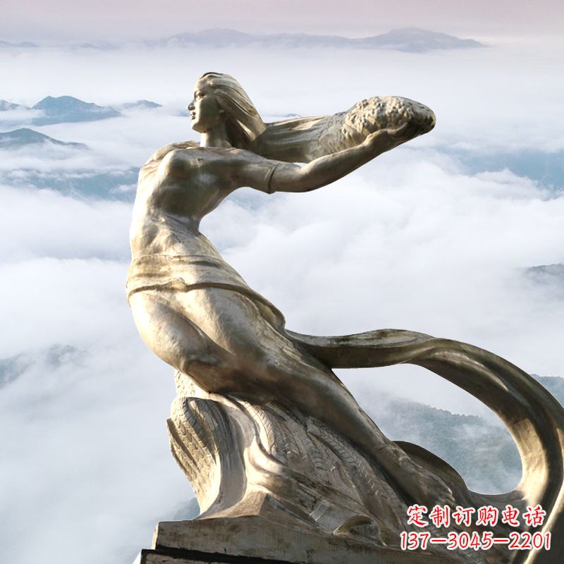 合肥女娲补天——神话中的传奇雕塑