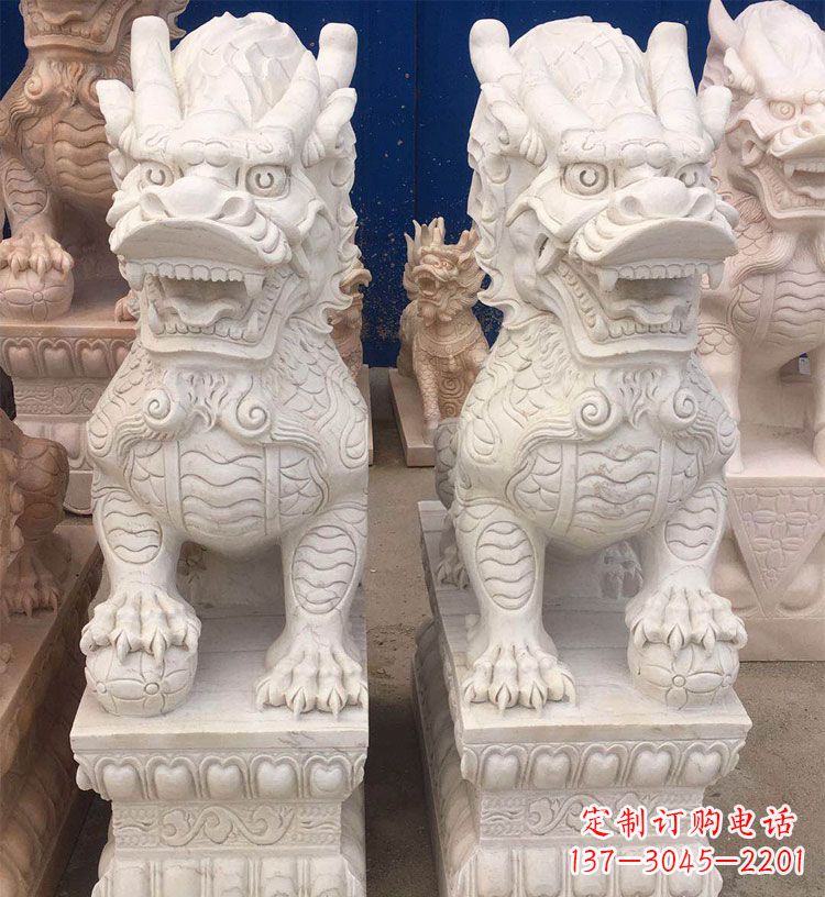 合肥大理石麒麟——古典精美的雕塑艺术
