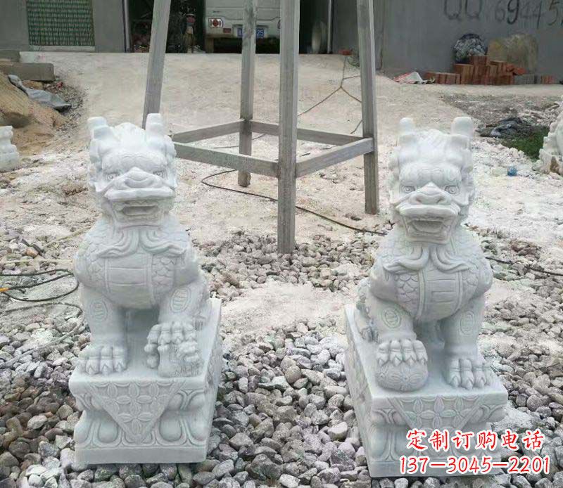 合肥麒麟门口镇宅招财石雕