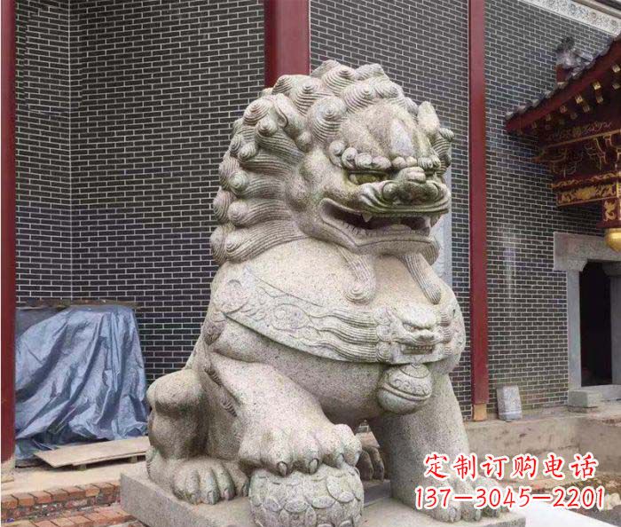 合肥巨型大理石狮子雕塑
